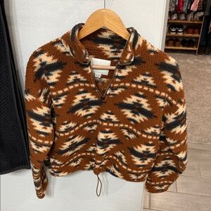American Eagle Cozy Aztec Fleece xsmal